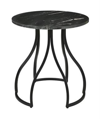 Wooden w/ Metal Accent Table