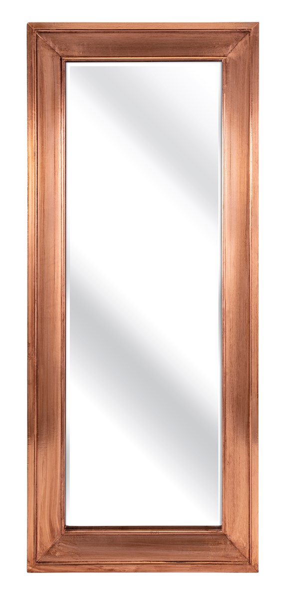 Tilde Copper Leaning Mirror