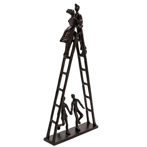 Family On Ladder