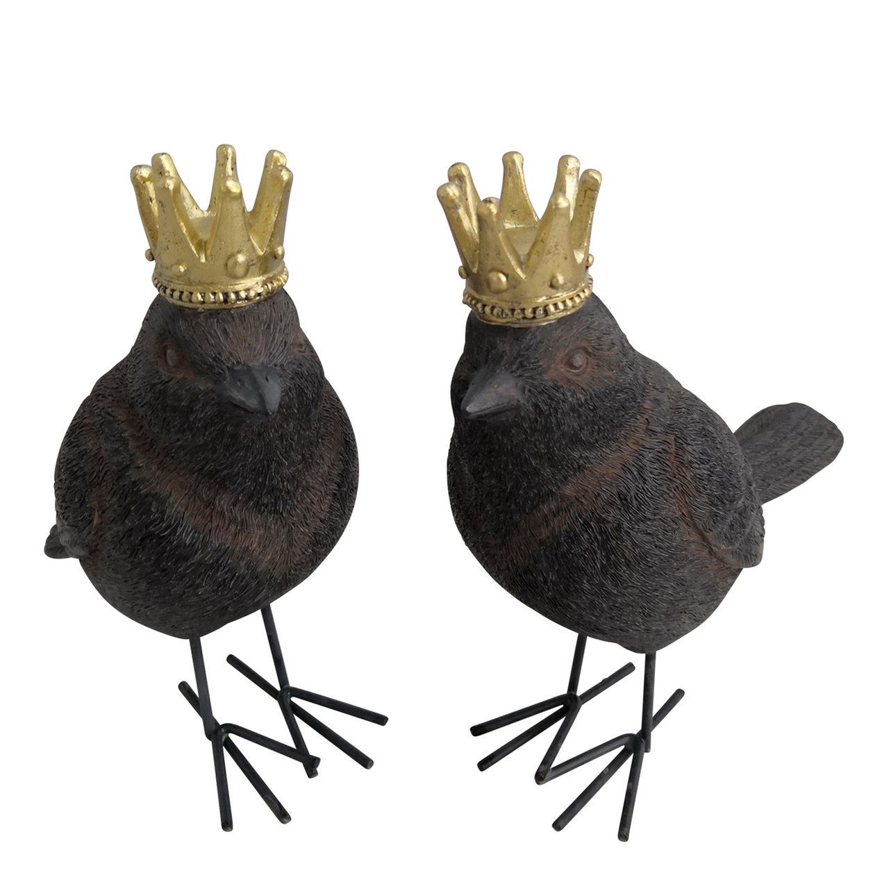 Birds With Gold Crowns